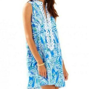 EUCLilly Pulitzer Jane Shift Dress Size 6 "Canopy Chaos"